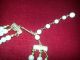1970 ' S Avon Perlen & Strass Schmetterling Collier Halskette,  Signiert A.  Nachlaß Ketten Bild 8