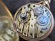 Gold Herren Taschenuhr 14 Karat Schweiz Antik Pocket Watch Intakt Funktioniert Taschenuhren Bild 3
