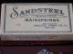 Antike Vintage Sandsteel Quality Mainsprings Usa York Uhrfeder Box Rarität Uhren Bild 1