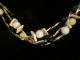 Miriam Haskell Unsigned Usa 3 Strand Strang Luxus Necklace Halskette Lucite Ketten Bild 1