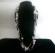 Miriam Haskell Unsigned Usa 3 Strand Strang Luxus Necklace Halskette Lucite Ketten Bild 5