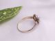 Diamant - Ring & Akoya - Perle: 585er Rotgold: Handarbeit Um 1900: Gr.  : 61 / 19,  4 Mm Ringe Bild 5