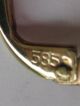 585 Gelb - / Rotgold Perl Ohrringe,  Gold Ohrhänger,  Perlenohrring Ohrschmuck Gold Schmuck & Accessoires Bild 6