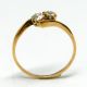 Zeitloser Schöner 585er Gold Ring Mit 2 Brillianten 0,  4 Karat Um 1920 - S2721 Schmuck nach Epochen Bild 2