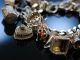 Bettelarmband England Um 1970 Silber 925 Charm Bracelet 13 Charms Armband Massiv Schmuck & Accessoires Bild 2