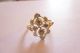 Sehr Exclusiver Prachtvoller Jugendstil Art Nouveau Ring Gold 585 Mit Diamanten Ringe Bild 4