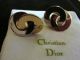 Christian Dior Ohrclips Creolen Ohrringe Silber - Vergoldet - Plated - HÜbsch Schmuck & Accessoires Bild 1