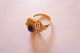 Sehr Exclusiver Prachtvoller Antiker Ring Gold 585 Geschwungen Saphir Diamanten Ringe Bild 3
