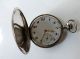 Antike Junghans Taschenuhr 0,  800er Massiv Silberuhrtulasilber Taschenuhren Bild 9