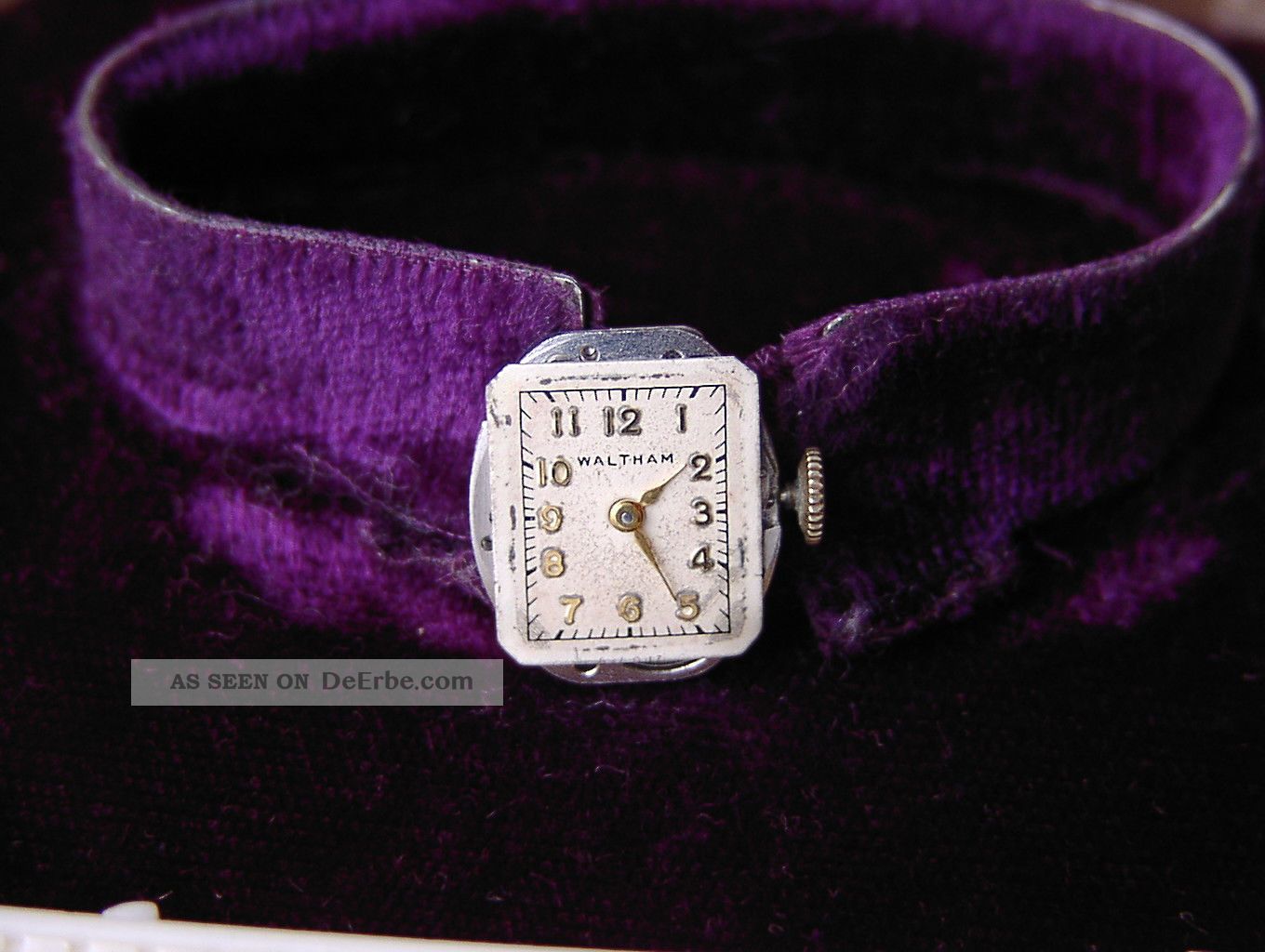 Waltham Vintage Damenuhr Zifferblatt Und Werk 17j 4 Adjs Kal 678 Uhren Bild