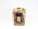 Art Deco Damen 750 18k Gelbgold 20 Ct Rauchtopas Ring,  Antik,  Größe 52 Schmuck nach Epochen Bild 3