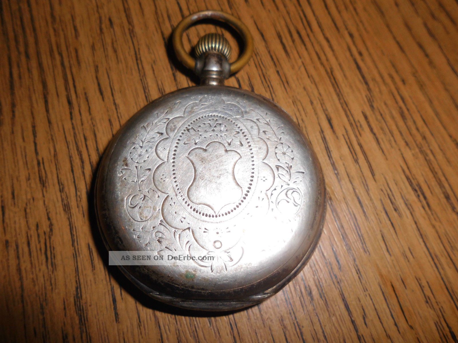 Antike Herren Junghans Silber Taschenuhr Defekt Sammlerobjekt Taschenuhren Bild