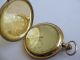 Gustav Rau Savonette Double Walz Gold Taschenuhr 1920 D 5,  2 Cm Funktionstüchtig Taschenuhren Bild 7