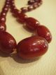 Antik Cherry Amber Bakelit Olive 31 Gramm 53 Cm Art Deco Schmuck nach Epochen Bild 8
