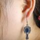 1x Männer Retro Ear Cuff Ohrringe Earrings Xdh214 Kamm Spiegel Comb Mirror Schmuck & Accessoires Bild 1