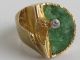 Lapponia 750 Gelbgold Ring Diamant Zoisit 750 Gold Designer Diamantring Ringe Bild 1