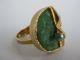 Lapponia 750 Gelbgold Ring Diamant Zoisit 750 Gold Designer Diamantring Ringe Bild 3