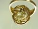 Schöner Diamant Ring 333 Gelbgold Und Weißgold Mit 17 Diamanten Ca 0,  10 Carat Ringe Bild 5