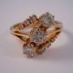 585 Gelbgold Diamant Haute Couture Ring - Wesselton 0,  76ct Ringe Bild 3