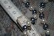? Echt Süßwasser Zuchtperlen Kette Halskette Perlenkette Perlen Muschelkern Ketten Bild 8