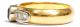 Datiert 1913: 900er Gold Ring Mit Saphir & Diamanten / 21k Sapphire Diamond Ring Ringe Bild 2