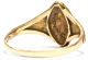 Victorian: Trauer Ring,  Gold Naturperlen Diamant & Email,  Trauerschmuck Mourning Ringe Bild 4