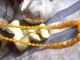 Bernstein Butterscotch Amber Kette Necklace 54 Cm 26 G Art Déco Schmuck nach Epochen Bild 3