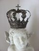 French Shabby Chic Königliche Krone Couronneroyale King Crown Antik Gold Finish Schmuck & Accessoires Bild 1