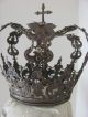 French Shabby Chic Königliche Krone Couronneroyale King Crown Antik Gold Finish Schmuck & Accessoires Bild 4