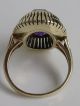 Wunderschöner Ring 585 Gelbgold Amethyst Gold Designring Goldring Ringe Bild 3