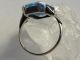 Art Deco Ring Blautopas Oder Spinell 830 Silber Ringe Bild 2
