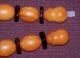 Traumhafte Butterscotch - Honig - Bernsteinkette - Real Amber - 42,  5gr - Große Oliven - 51cm Schmuck nach Epochen Bild 2