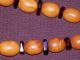 Traumhafte Butterscotch - Honig - Bernsteinkette - Real Amber - 42,  5gr - Große Oliven - 51cm Schmuck nach Epochen Bild 3