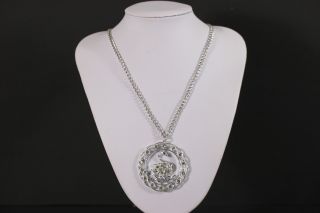 Vintage Art Deco Halskette Collier Necklace Sarah Coventry Signiert 80er Usa Bild