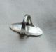 Breiter Silberner Ring Mit Ausgefallenem Muster - Silber Sterling Stempel 925 Ringe Bild 1