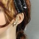 1x Punk Pin Ear Cuff Vintage Women Earrings Ohrschmuck Xf153d Left Side Rose Schmuck & Accessoires Bild 2