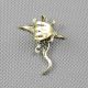 1x Pin Ear Cuff Vintage Pendant Earrings Ohrschmuck Xf155b Left Side Monster Schmuck & Accessoires Bild 1