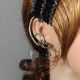 1x Punk Pin Ear Cuff Nail Pendant Earrings Ohrschmuck Xf175b Right Side Dragon Schmuck & Accessoires Bild 2