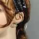 1x Pin Ear Cuff Rhinestones Pendant Earrings Ohrschmuck Xf177b Left Side Snake Schmuck & Accessoires Bild 2