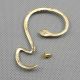 1x Punk Pin Ear Clip Retro Jewellery Earrings Ohrschmuck Xf177d Left Side Snake Schmuck & Accessoires Bild 1