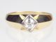 Jugendstil 585 Gelb Gold Altschliff Diamant Solitär 0,  30 Ct Ring,  Verlobung,  Antik Ringe Bild 9