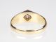 Jugendstil 585 Gelb Gold Altschliff Diamant Solitär 0,  30 Ct Ring,  Verlobung,  Antik Ringe Bild 2