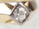 Jugendstil 585 Gelb Gold Altschliff Diamant Solitär 0,  30 Ct Ring,  Verlobung,  Antik Ringe Bild 4