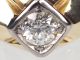 Jugendstil 585 Gelb Gold Altschliff Diamant Solitär 0,  30 Ct Ring,  Verlobung,  Antik Ringe Bild 5