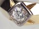 Jugendstil 585 Gelb Gold Altschliff Diamant Solitär 0,  30 Ct Ring,  Verlobung,  Antik Ringe Bild 7
