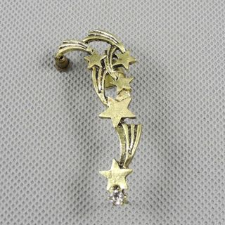 1x Pin Vintage Jewellery Pendant Earrings Ohrschmuck Xf196b Left Side Meteor Bild