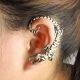 1x Pin Women Rhinestones Pendant Earrings Ohrschmuck Xf203b Left Side Crocodile Schmuck & Accessoires Bild 2