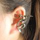 1x Jewelry Men Ear Stud Jewellery Earrings Ohrschmuck Xf205b Left Side Dragon Schmuck & Accessoires Bild 2