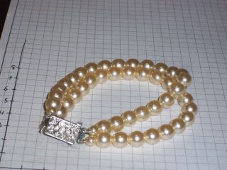 Armband Mit Perlen 2 Stränge 19,  5 Cm Lang Bild