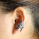1x Fashion Punk Jewelry Men Ear Clip Nail Earrings Ohrschmuck Xf213a Butterfly Schmuck & Accessoires Bild 2